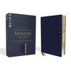 Niv, Thompson Chain-Reference Bible, Large Print, Leathersoft, Navy, Red Letter, Comfort Print - Imitation Leather