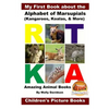 My First Book about the Alphabet of Marsupials (Kangaroos, Koalas, & More) - Amazing Animal Books - Children's Picture Books - Paperback