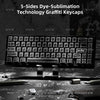 XVX Manga Theme Graffiti Cherry Profile 134-Key Dye-Sub PBT Keycap Set