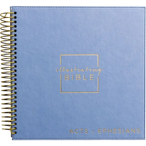 Illustrating Bible Niv: Journal Your Way Through Acts - Ephesians - Spiral Bound Bible Journal - Spiral