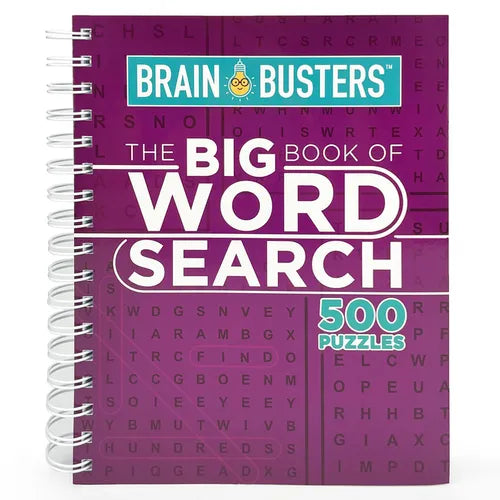 The Big Book of Word Search: 500 Puzzles - Spiral