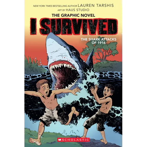 I Survived the Shark Attacks of 1916 (I Survived Graphic Novel #2) - Hardcover