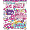 Notebook Doodles Go Girl!: Coloring & Activity Book - Paperback