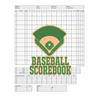 Baseball Scorebook: 100 Scoring Sheets For Baseball and Softball Games, Glover's Scorebooks, Large (8.5X 11) - Paperback