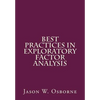 Best Practices in Exploratory Factor Analysis - Paperback