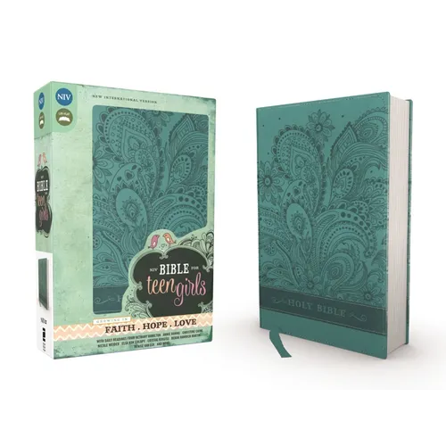 Bible for Teen Girls-NIV: Growing in Faith, Hope, and Love - Imitation Leather