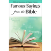 Famous Sayings from the Bible - Paperback