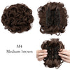 LARGE Comb Clip in Curly Hair Extension