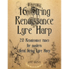 16 String Renaissance Lyre Harp - Paperback