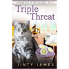 Triple Threat: A Norwegian Forest Cat Café Cozy Mystery - Book 17 - Paperback