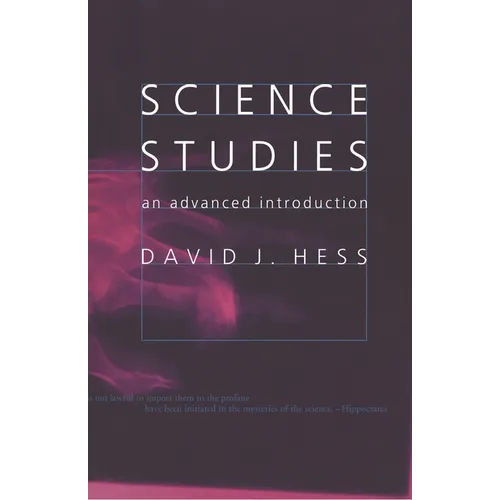 Science Studies: An Advanced Introduction - Paperback