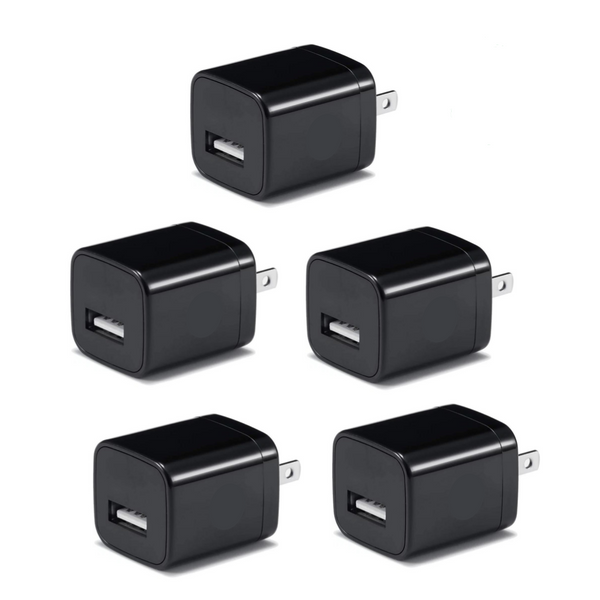 5x USB Charger Adapter Wall Charger Plug