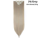 Long Straight Clip in on Hair Extensions
