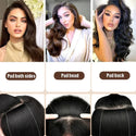 10-20cm Human Hair Invisable Seamless Hair Pad Extension Lining of Top Side Cover Hairpiece Increase Hair Volume for Women