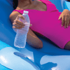 WOW Watersports Indigo Mermaid Shell Lounger Float Curved Shaped Back for Comfort