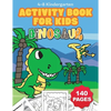 Jumbo Dinosaur Coloring and Activity Book for Kids Ages 4-8: Includes Counting, Matching Games, Mazes, Coloring Pages, Dot to Dot, Word Searches, Draw - Paperback