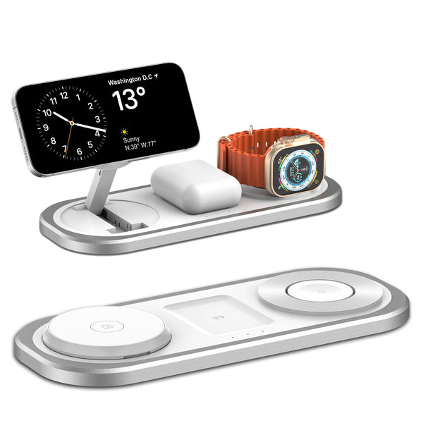 Magnetic Foldable 3 in 1 Wireless Charger Charging Station