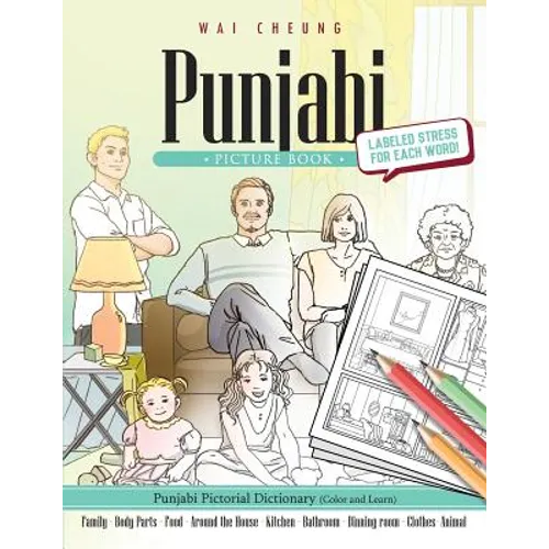 Punjabi Picture Book: Punjabi Pictorial Dictionary (Color and Learn) - Paperback