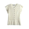 Spring New  Style Round Neck Solid Color Women's Unique Design Knitwear