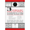 3 Minute Discourses on Kabbalah by Leading Jewish Scholars - Paperback