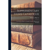 Supplementary Stove Catalogue [microform]: The McClary Mfg. Co., London, Toronto, Montreal and Winnipeg - Paperback