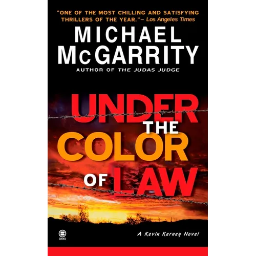 Under the Color of Law - Mass Market Paperbound