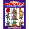 Scary Monsters Coloring Book - Paperback