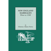 New England Marriages Prior to 1700 - Paperback