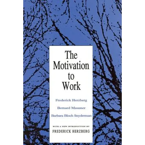 Motivation to Work - Paperback