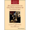 A Companion to the Philosophy of Literature - Paperback