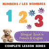 Numbers - Les Nombres - Bilingual Book In French & English: Read-Along, Audio Included - Paperback