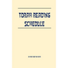 Torah Reading Schedule - Paperback