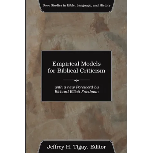Empirical Models for Biblical Criticism - Paperback
