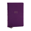 KJV Holy Bible: Compact Bible with 43,000 Center-Column Cross References, Purple Leathersoft, Red Letter, Comfort Print (Thumb Indexing): King James V - Imitation Leather