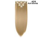 Long Straight Clip in on Hair Extensions