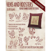 Hens and Roosters Hand Embroidery Patterns - Paperback