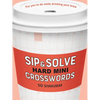 Sip & Solve Hard Mini Crosswords - Paperback