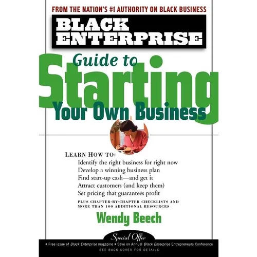 Black Enterprise Guide to Starting Your Own Business - Paperback