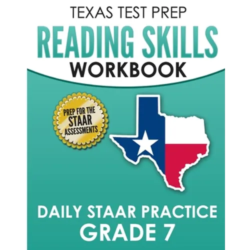 TEXAS TEST PREP Reading Skills Workbook Daily STAAR Practice Grade 7: Preparation for the STAAR Reading Tests - Paperback