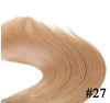 Women Toupee With Bangs Breathable 100% Real Human Hairpiece Blonde Color Wigs