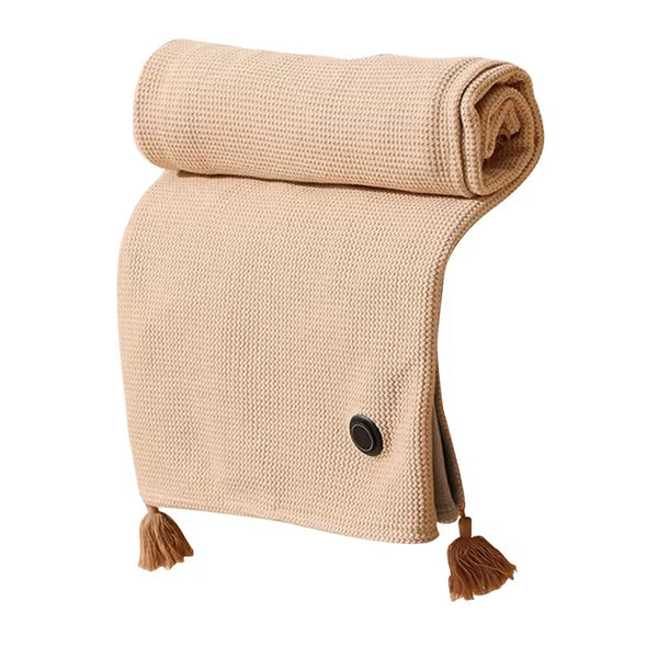 Versatile Women's Portable Heated Shawls: Combining Soft Zipper and USB Heating Technology for Cozy Warmth