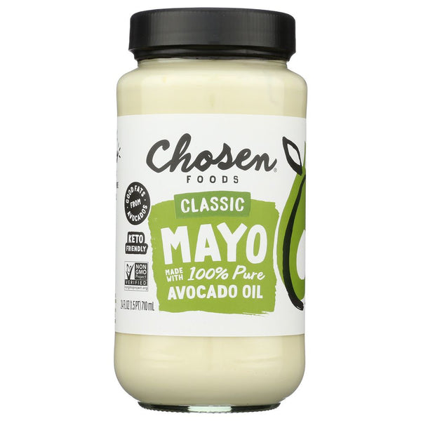 CHOSEN FOODS: Mayo Avocado Oil, 24 oz