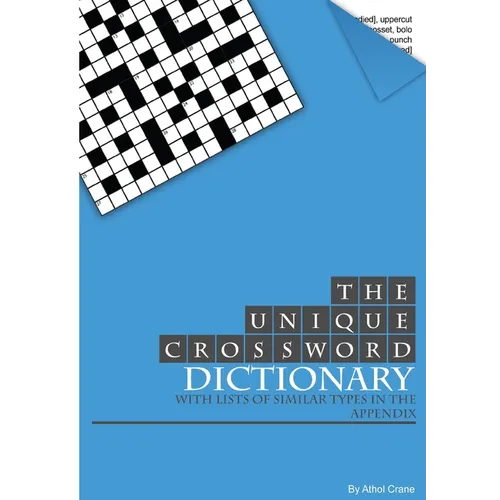 The Unique Crossword Dictionary - Paperback