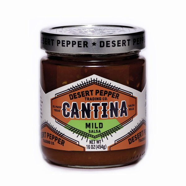 DESERT PEPPER: Cantina Mild Red Salsa, 16 oz