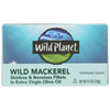 WILD PLANET: Mackerel Wild Fillet in Extra Virgin Olive Oil, 4.4 oz
