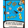 How to Draw Cool Things, Optical Illusions, 3D Letters, Cartoons and Stuff 2: A Cool Drawing Guide for Older Kids, Teens, Teachers, and Students - Paperback