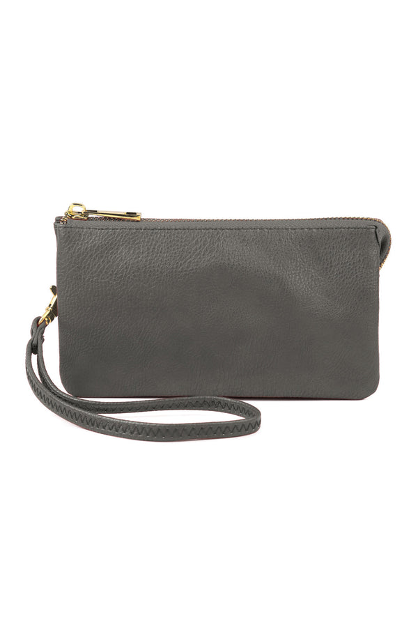 005 - Leather Wallet With Detachable Wristlet