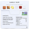 SIMPLY: Natural Ginger Gum, 15 pc