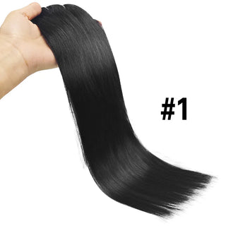 Buy 1 120G 8Pcs/Sets Clip in Hair Extensions Human Hair 10 to 26 Inch Brazilian Remy Straight Hair Natural Black 4 613 Color for Women