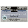COLE'S: Trout Smoked Rainbow Trout, 3.2 oz